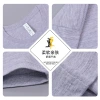 Camiseta de algodón peinado manga corta simple verano color sólido cuello redondo top publicidad hombre legging Application Scenario